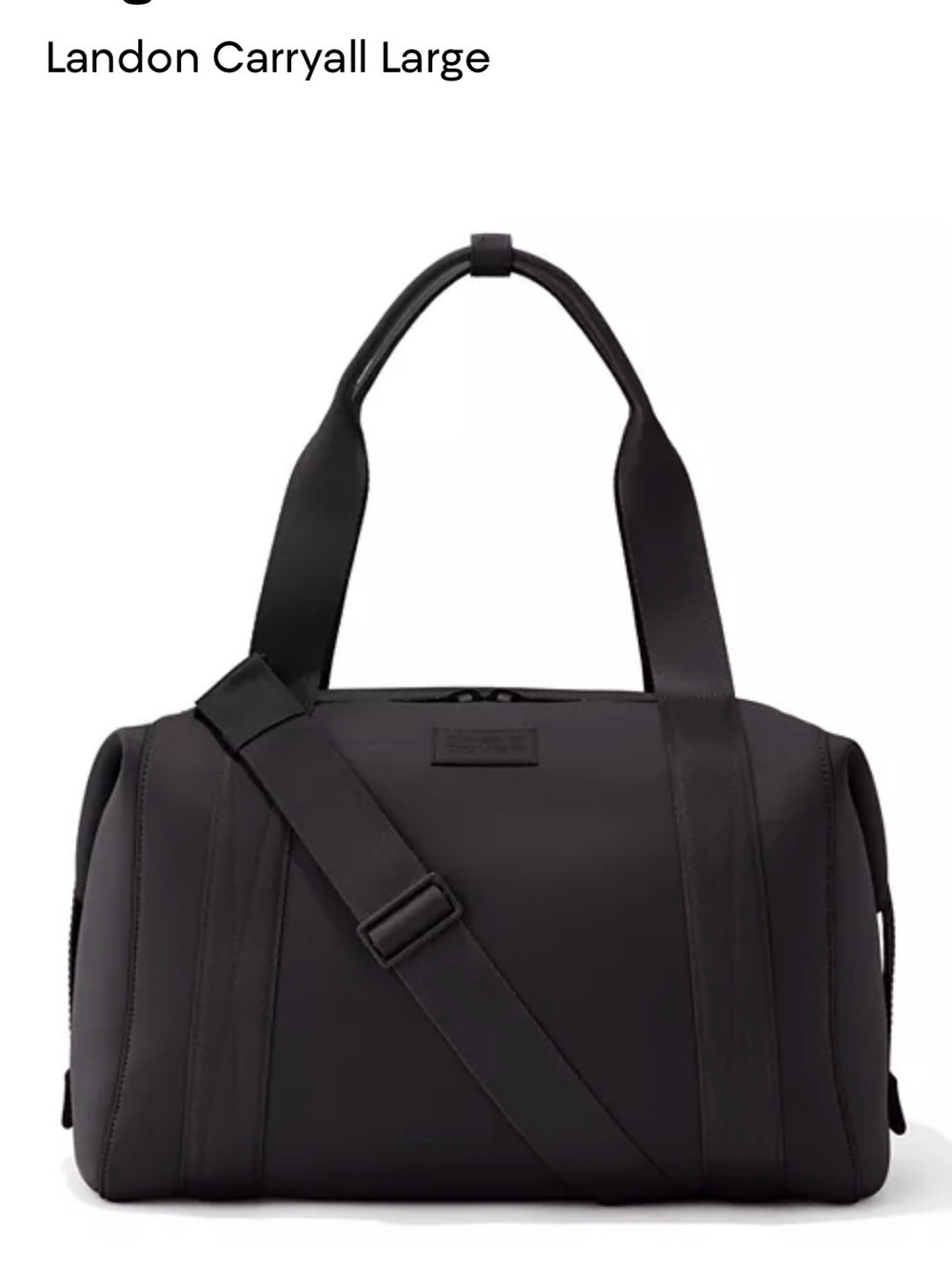 Dagne Dover Landon Carryall Large - Black
